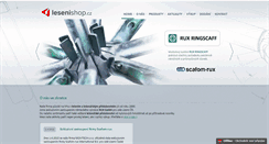 Desktop Screenshot of lesenishop.cz